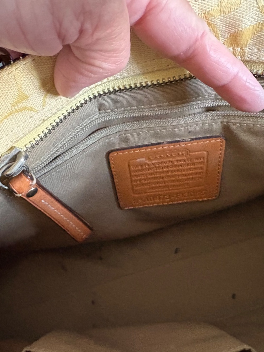 “Coach Bag” with Dress sold as a Set - Picture 5 of 11